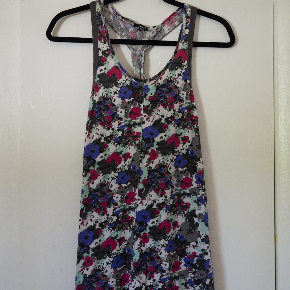 Hurley Floral Print Tank Dress
